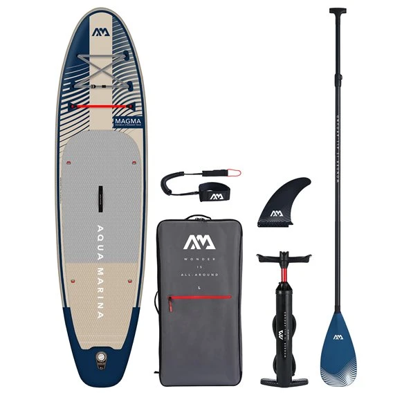Aqua Marina Magma 11.2 SUP Komplett Set Aufblasbares Stand Up Paddle Board 1 Aqua Marina Magma 11.2 SUP Komplett Set Aufblasbares Stand Up Paddle Board