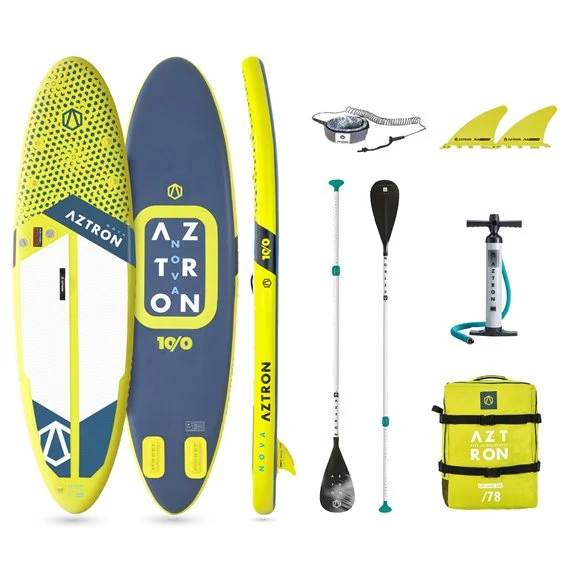 Aztron Nova 2.0 Compact 10.0 Aufblasbares Stand Up Paddle Board SUP Set 1 Aztron Nova 2.0 Compact 10.0 Aufblasbares Stand Up Paddle Board SUP Set