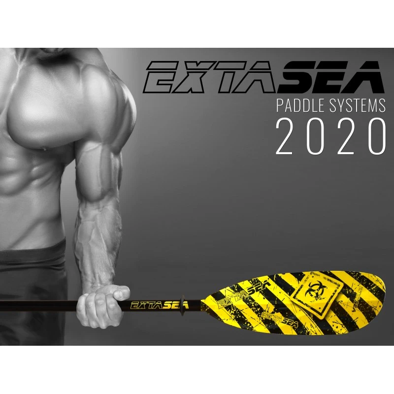 ExtaSea Danger Vario Fiberglas Doppelpaddel Kajak Paddel 2-teilig Inkl. Tasche 1 ExtaSea Danger Vario Fiberglas Doppelpaddel Kajak Paddel 2-teilig Inkl. Tasche