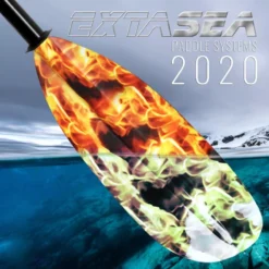 Luftkajakladen -Bravo Verkäufe extasea fire vario fiberglas doppelpaddel kajak paddel 2 teilig 1