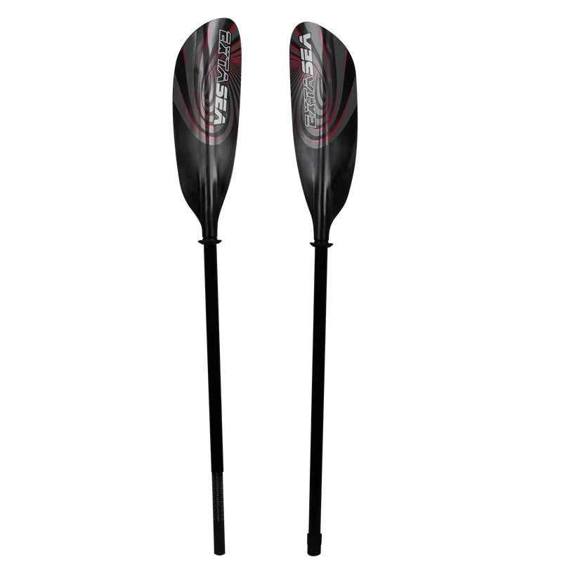 ExtaSea Super-Touring Fiberglas Vario Doppelpaddel 2-teilig Red 1 ExtaSea Super-Touring Fiberglas Vario Doppelpaddel 2-teilig Red