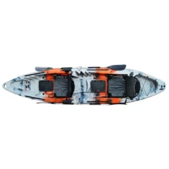 ExtaSea-Yak 390 Pro 2er Sit On Top Kajak Set + 2 Paddel & Kajaksitze -Bravo Verkäufe extasea yak 390 pro 2 personen sit on top kajak 5