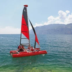 Luftkajakladen -Bravo Verkäufe grabner happy cat hurricane katamaran segelboot 1