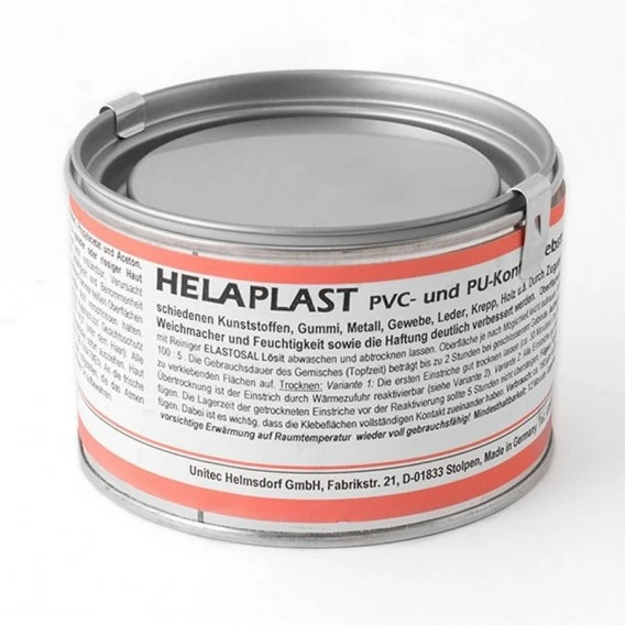 Helaplast PVC Klebstoff 300g Wassersport Kleber Dose 1 Helaplast PVC Klebstoff 300g Wassersport Kleber Dose