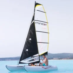 MiniCat 420 Evoque Aufblasbarer Katamaran Segelboot -Bravo Verkäufe minicat 420 evoque aufblasbarer katamaran segelboot 3