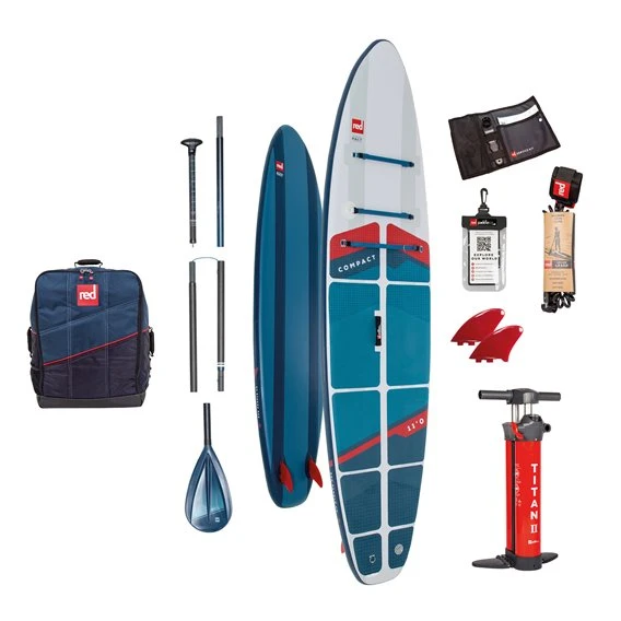 Red Paddle Compact 11.0 SUP Komplett Set Mit Paddel Ausblasbare Stand Up Paddle Board 1 Red Paddle Compact 11.0 SUP Komplett Set Mit Paddel Ausblasbare Stand Up Paddle Board
