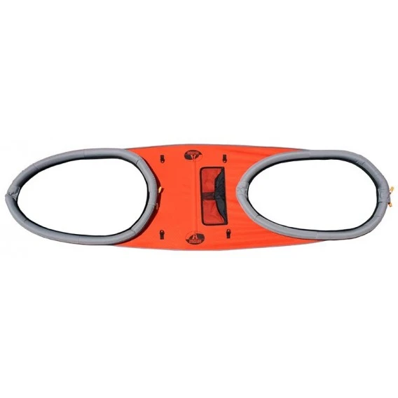 Luftkajakladen -Bravo Verkäufe advanced elements double deck conversion 2 personen spritzdecke rot