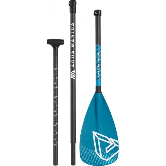 Luftkajakladen -Bravo Verkäufe aqua marina carbon guide adjustable 3 teilig carbon fiberglaspaddel sup paddel 2
